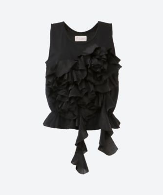 ＜VIVIANO (Women)＞タンクトップ　Ｒｕｆｆｌｅ　Ｔａｎｋ　６Ｓ／ＶＷ―ＳＳ２６―ＴＳ０６