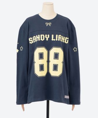 SANDY LIANG サンディーリアング Tシャツ・カットソー S ベージュ 【古着】【中古】【送料無料】 SANDY LIANG（サンディーリアング）Tシャツ・カットソー ベージュ
