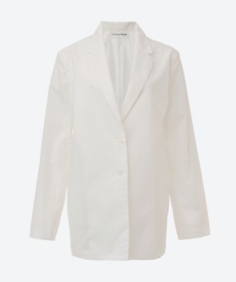 ＜Tu es mon Tresor (Women)＞Ｔａｉｌｏｒｅｄ　Ｓｈｉｒｔ　Ｊａｃｋｅｔ　６Ｓ／ＪＫ２６Ｓ―００１―ＷＨ