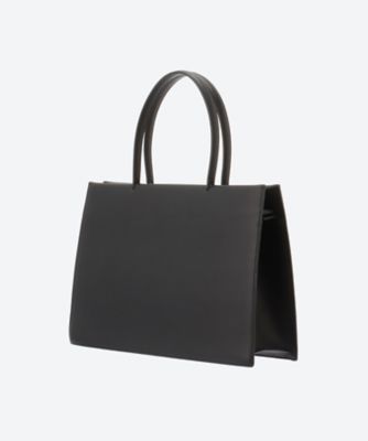 SQUARE―SHAPED TOTE BAG SHORT HANDLE
