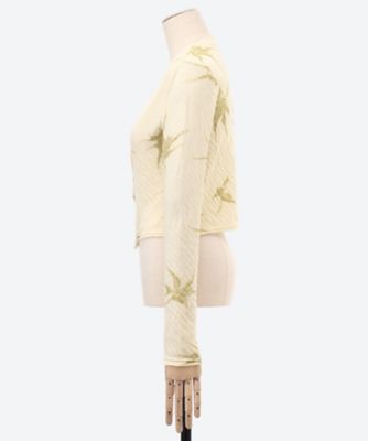 カーディガン suminagashi organic cotton