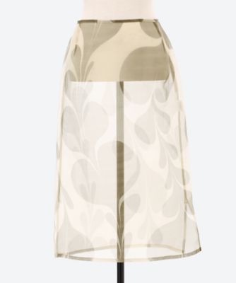 ＜ERiKOKATORi (Women)＞スカート　ｓｕｍｉｎａｇａｓｈｉ　ｓｉｌｋ　ｓｋｉｒｔ　ＥＫ１２―６―３