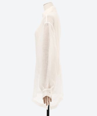 ブラウス linen gawze shirts EK12―7―1