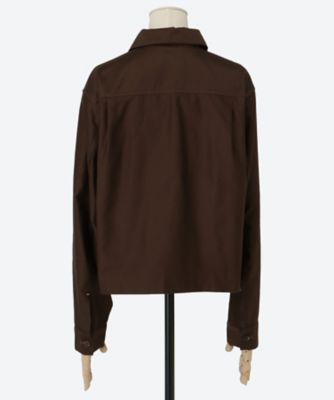 ジャケット 6S／SS26―5056／BR | sawa takai (Women)/サワ