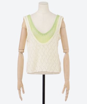 ＜sawa takai (Women)＞タンクトップ　６Ｓ／ＳＳ２６―９０５２／Ｃ