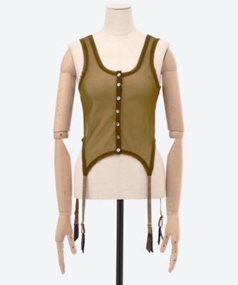 タンクトップ sheer gather tanktop EK10―1―1
