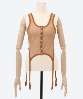 ＜ERiKOKATORi (Women)＞タンクトップ　ｓｈｅｅｒ　ｇａｔｈｅｒ　ｔａｎｋｔｏｐ　ＥＫ１０―１―１