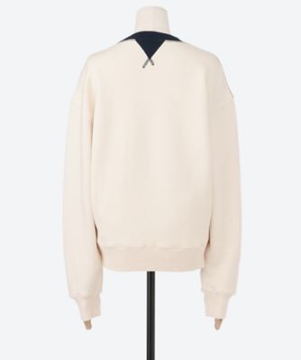 JW ANDERSON ロゴスエット Sホワイト トレーナー プルオーバー スウェットプルオーバー 6S／59360039001 | JW ANDERSON