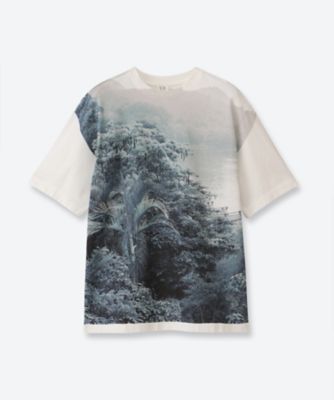 ＜seya. (Women)＞Ｔシャツ　ＰＲＩＮＴＥＤ　Ｔ―ＳＨＩＲＴ　ＮＫ０７１２２Ｊ１９　ＪＵＮＧＬＥ　ＲＩＶＥＲ