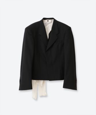 ＜ALAINPAUL (Women)＞ＣＲＯＰ　ＴＡＩＬＯＲＥＤ　ＪＡＣＫＥＴ　ＷＯＭＥＮ　＋　ＨＡＮＧＩＮＧ　ＦＬＯＵ　ＳＨＩＲＴ　ＡＬＡＩＮＰ　２６ＳＳ／Ｓ５ＷＪＡ１４