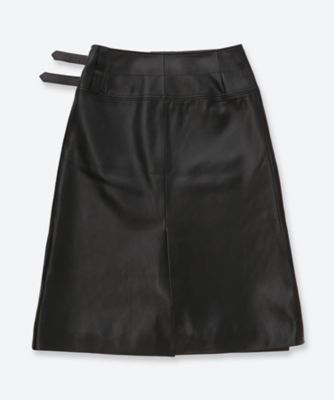 スカート EGERIA LEATHER SKIRT NS26