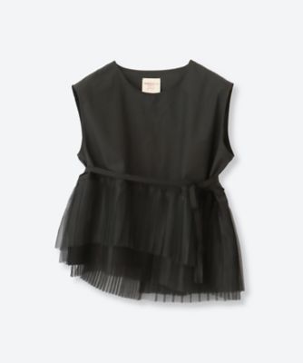 ＜SHANSHAN RUAN (Women)＞ブラウス　ＳＲ　２６ＳＳ／Ｔ１５１Ｃ１