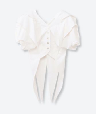 ＜YOHEI OHNO (Women)＞カットソー　６Ｓ／ＯＨ―２６Ｓ―ＴＰ２―Ｂ