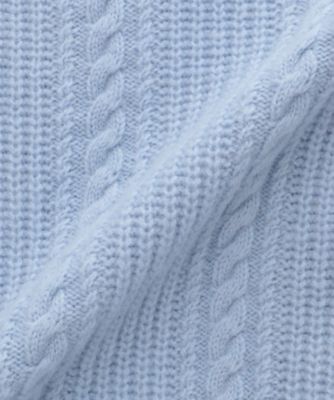 SHUSHU/TONG シュシュトング ニット・セーター S 青 【古着】【中古】【送料無料】 SHUSHU/TONG: Navy Pin-Tuck & Threadwork Knit Sweater | SSENSE