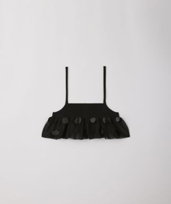 CFCL (Women)/シーエフシーエル ＰＯＲＴＲＡＩＴ　ＬＵＣＥＮＴ　ＥＮＣＨＡＮＴ　ＣＡＭＩＳＯＬＥ　ＢＬＡＣＫ　６Ｆ／ＣＦ０１１ＫＮ２３１ＪＭ００