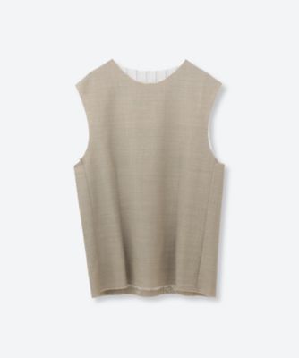 ＜sonia carrasco (Women)＞ＳＬＥＥＶＥＬＥＳＳ　ＴＡＩＬＯＲＥＤ　ＴＯＰ　ＳＯＮＩＡ２６ＳＳ／ＴＰＳＳ２６０１０６０３