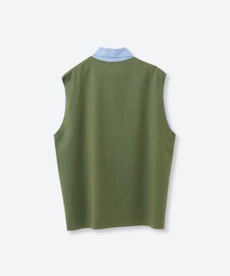 SONIACARRASCOソニアカラスコ SLEEVELESS TAILORED DOUBLE COLLAR TAILORED SONIA26SS