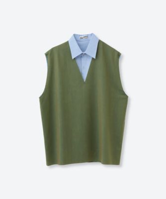 ＜sonia carrasco (Women)＞ＤＯＵＢＬＥ　ＣＯＬＬＡＲ　ＴＡＩＬＯＲＥＤ　ＳＯＮＩＡ２６ＳＳ／ＴＰＳＳ２６０１０９０２