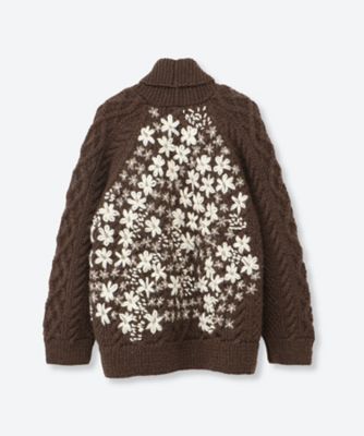 FETICO パフスリーブ カーディガン　完売品　ブラウン系　サイズ1 カーディガン 6F／PH016C―HN1 | Pheeta (Women)/フィータ