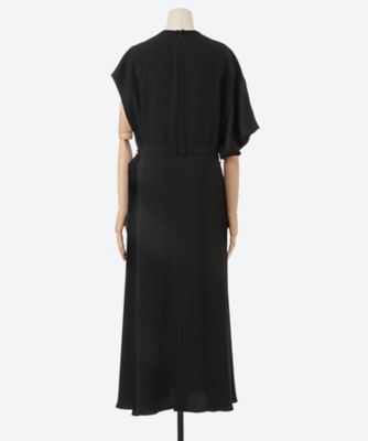 Aya様確認用 Amalie asymmetry dress BK 6F／AP2604