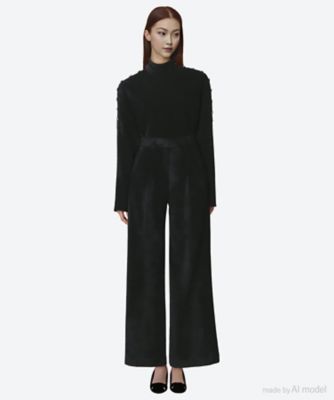 Otylie flare pants BK 6F／AP2608―BK