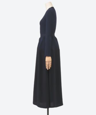 Jessica combi tex knit dress NV 6F
