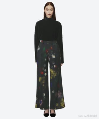 Sabi pants BK 6F／AP2631―BK | AKIRANAKA
