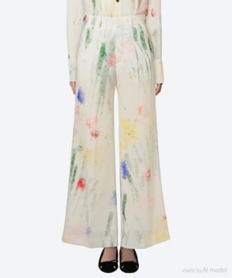 Sabi pants WH 6F／AP2631―WH | AKIRANAKA