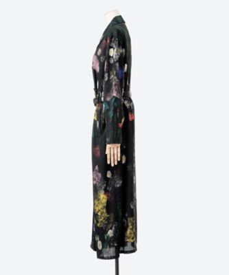 Sabi dress BK 6F／AP2633―BK | AKIRANAKA