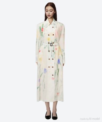 Sabi dress WH 6F／AP2633―WH | AKIRANAKA