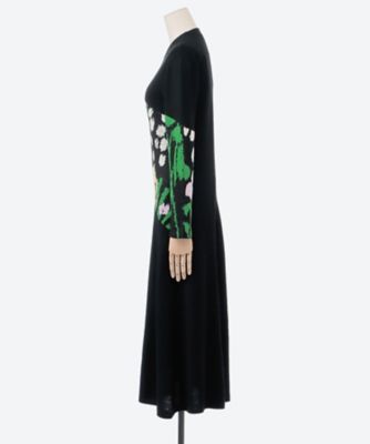 Sabi knit dress BK 6F／AP2641―BK