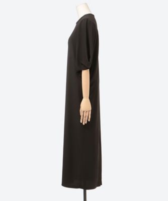 Abril jersey dress BK 6F／AP2645―BK