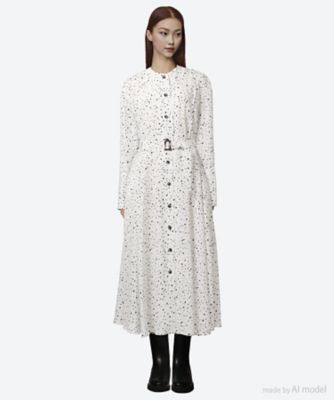 完売美品ボーダーズアットバルコニー LACE SHIRT DRESS ワンピース
