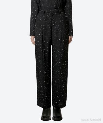 YA A!!パンツ Yasetsu pants BK 6F／AW2603―BK | AKIRANAKA