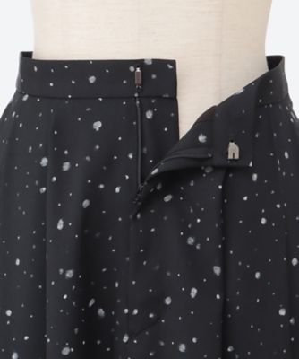 スカート Aki Yasetsu flare skirt BK 6F／AW2604―BK