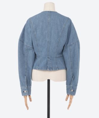 Leona denim jacket BL 6F／AW2624―BL
