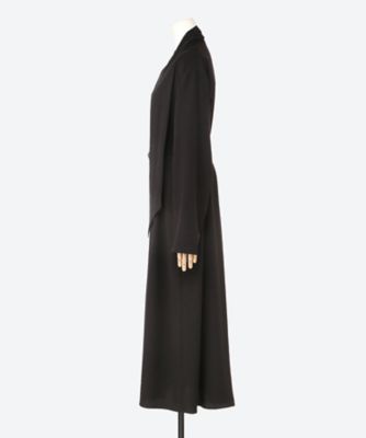 Izabela drape collar 6F／AW2651―BK