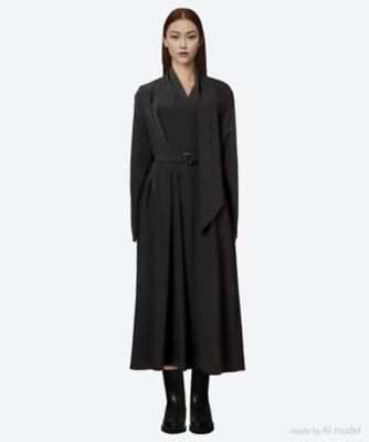 Izabela drape collar 6F／AW2651―BK