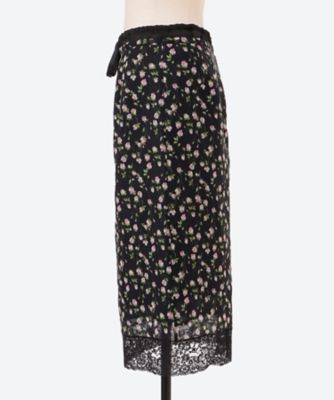sweet rose skirt 6F／04492 | leur logette