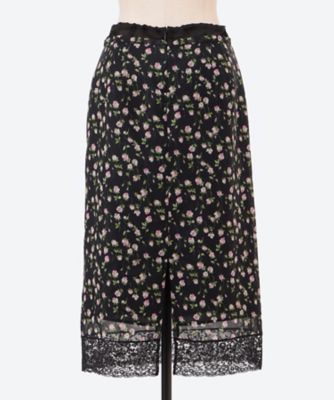 sweet rose skirt 6F／04492 | leur logette