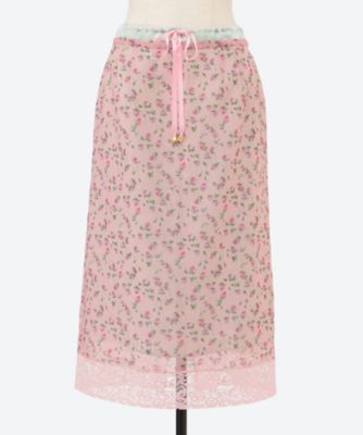 sweet rose skirt 6F／04492 | leur logette