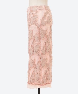 bloom jaquard skirt 6F／04494 | leur