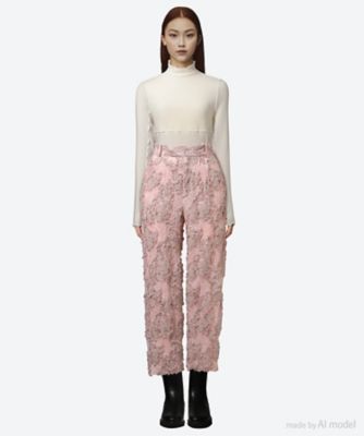 bloom jaquard pants 6F／05441 | leur