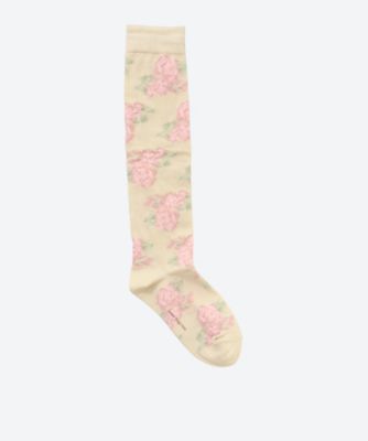 rose garden high socks 6F／30973 | leur