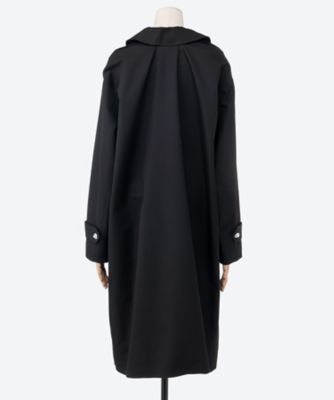 cotton silk twill coat 6F／01364 | leur
