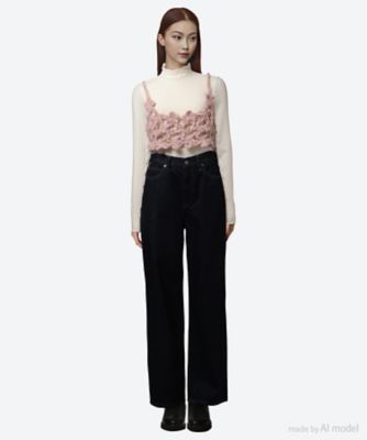 hand knitted bustier 6F／20550 | leur