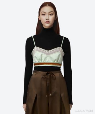 vintage satin bustier 6F／03679 | leur 