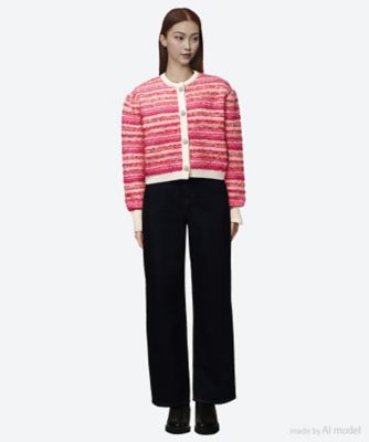 multi yarn cardigan 6F／20544 | leur