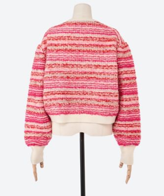 multi yarn cardigan 6F／20544 | leur