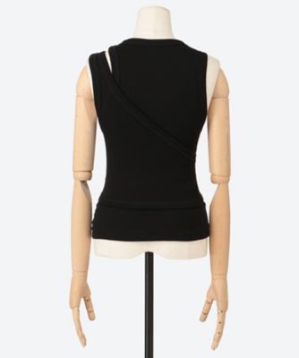 DOUBLE SHOULDER TANK TOP 26FW／12375